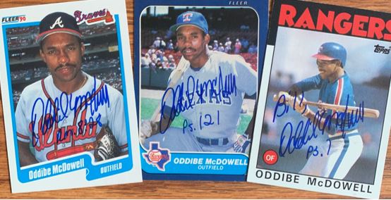 Oddibe McDowell TTM Success