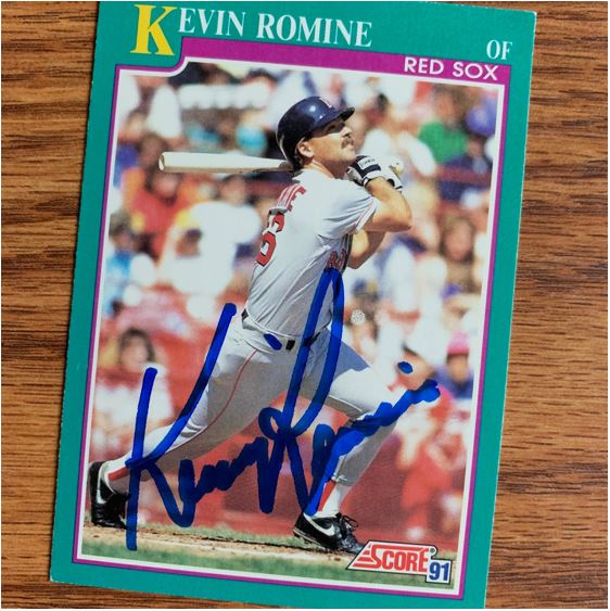 Kevin Romine TTM Success