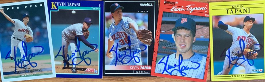 Kevin Tapani TTM Success