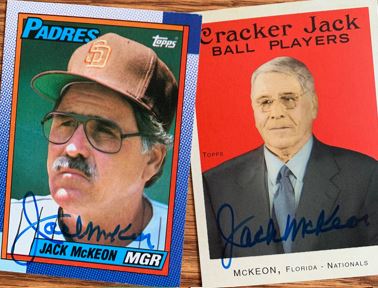 Jack McKeon TTM Success