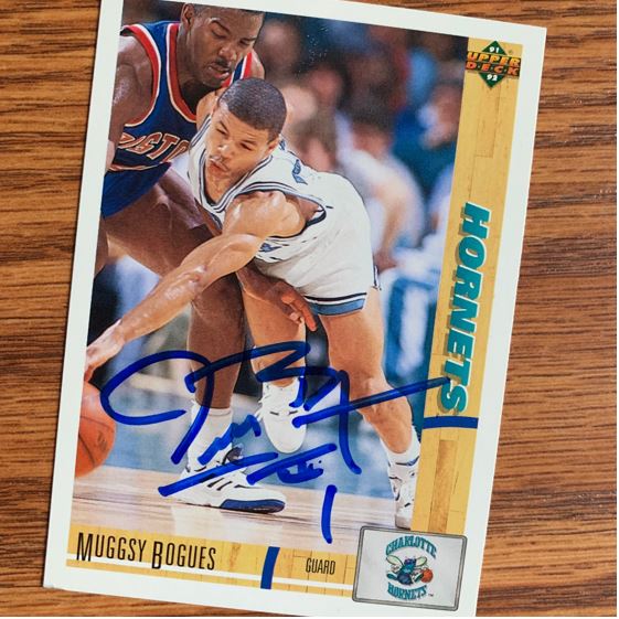 Mr. Nussbaum - Muggsy Bogues Biography - The shortest player in