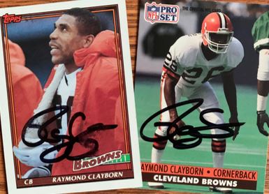 Raymond Clayborn TTM Success