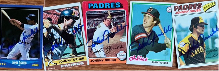 Johnny Grubb TTM Success