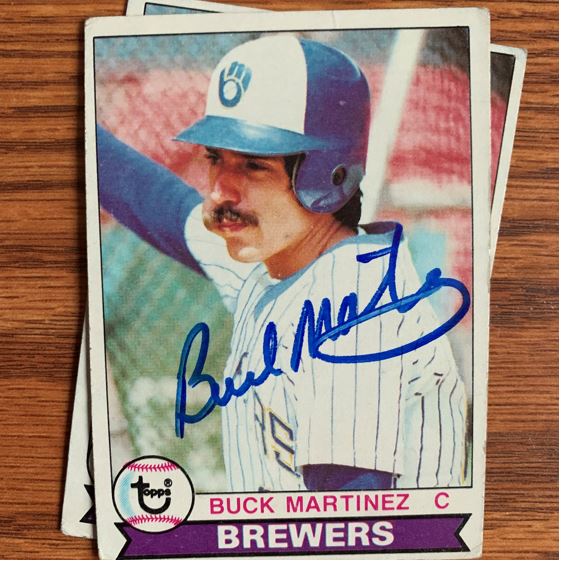 Buck Martinez TTM Success