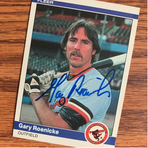 Gary Roenicke TTM Success