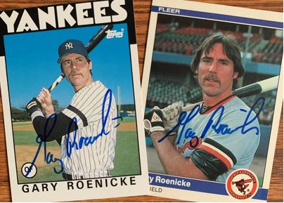 Gary Roenicke TTM Success