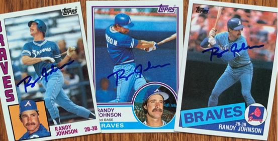 Randy Johnson TTM Success