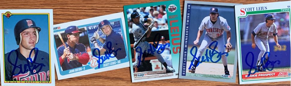 Scott Leius TTM Success