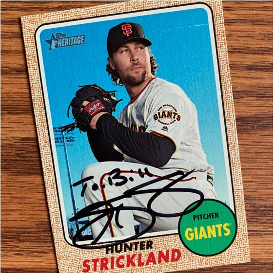 Hunter Strickland TTM Success