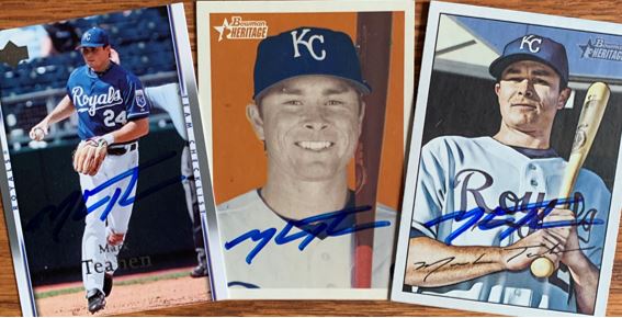 Mark Teahen TTM Success