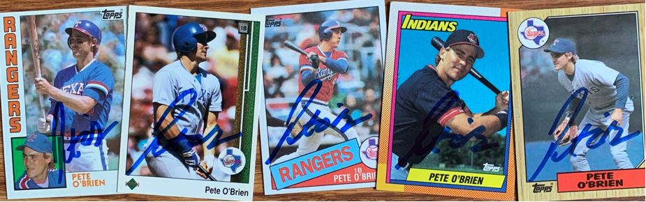 Pete O'Brien TTM Success