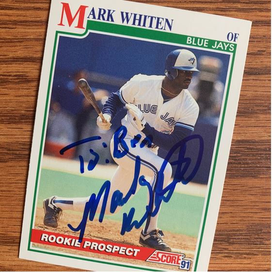 Mark Whiten TTM Success