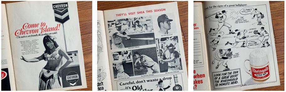 Late 60's Mets Scorebooks