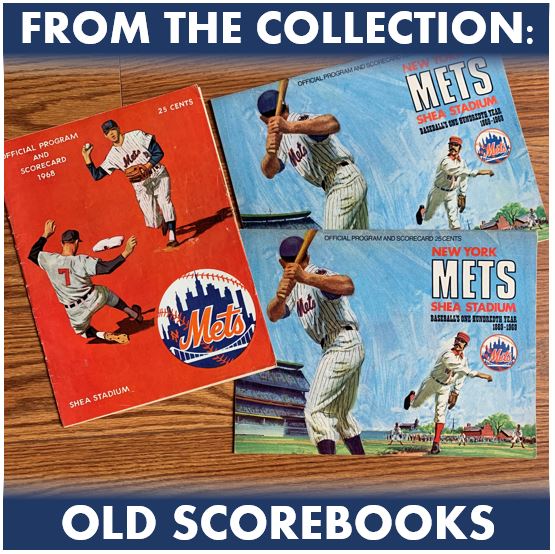 From The Collection: Old Scorebooks