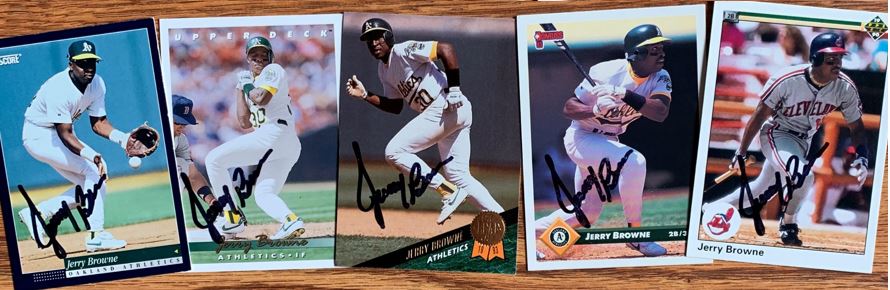 Jerry Browne TTM Success