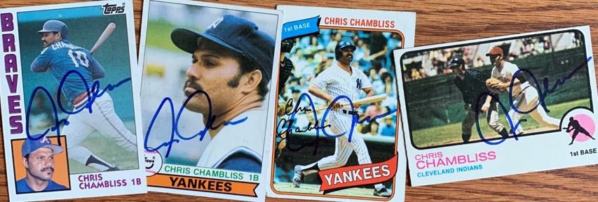 Chris Chambliss TTM Success