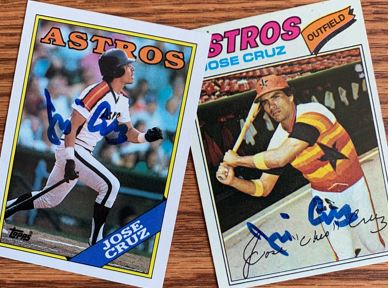 Jose Cruz TTM Success