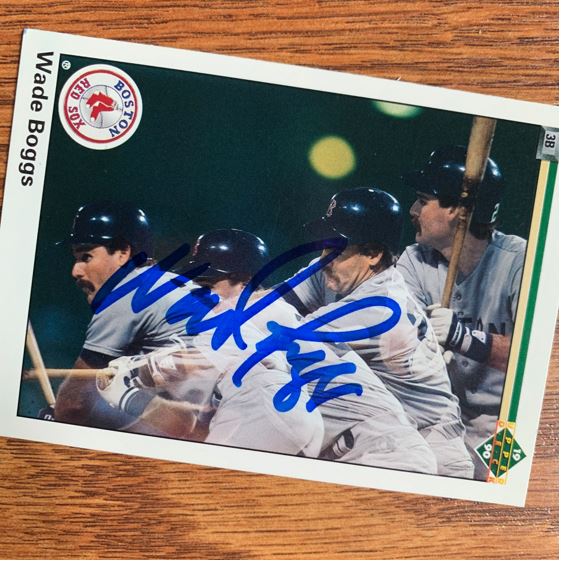 Wade Boggs Signed Yankees World Series Celebration Horse Ride