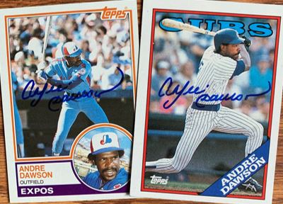 Andre Dawson TTM Success