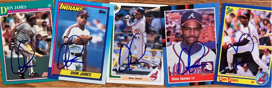 Dion James TTM Success