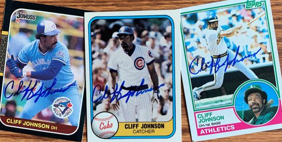 Cliff Johnson TTM Success