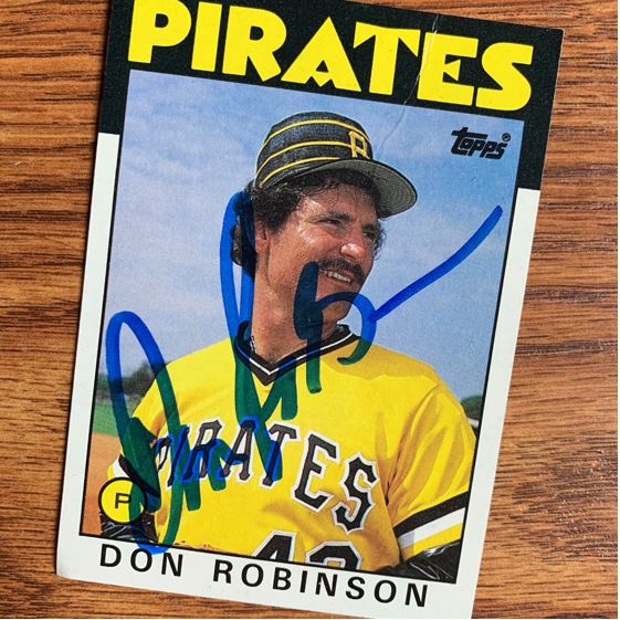 Don Robinson TTM Success