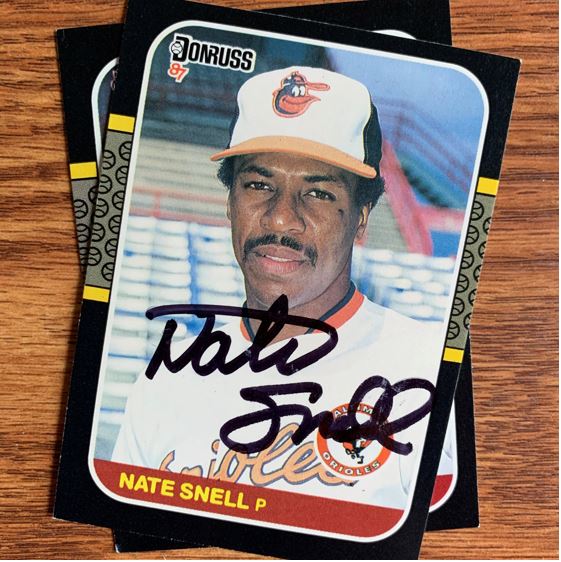 Nate Snell TTM Success