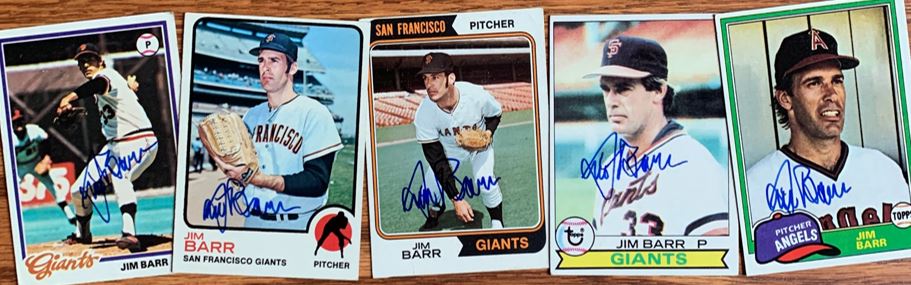 Jim Barr TTM Success