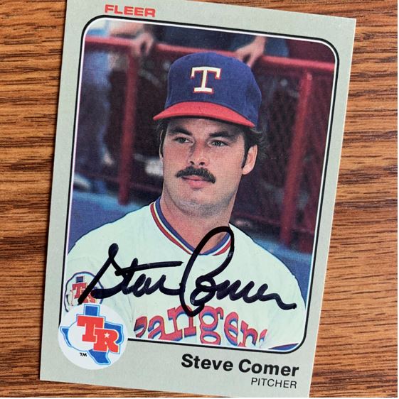 Steve Comer TTM Success