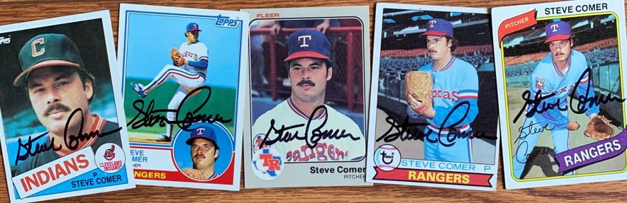 Steve Comer TTM Success