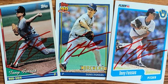 Tony Fossas TTM Success