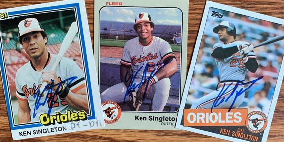 Ken Singleton TTM Success