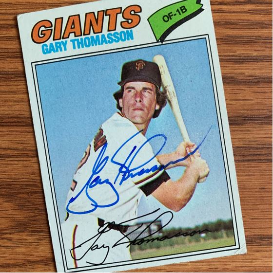 Gary Thomasson TTM Success