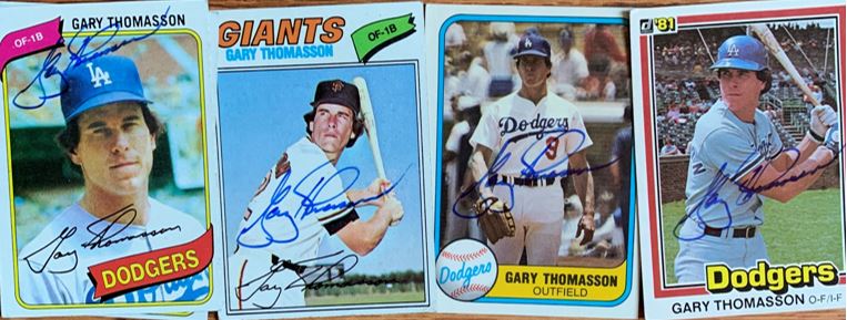 Gary Thomasson TTM Success
