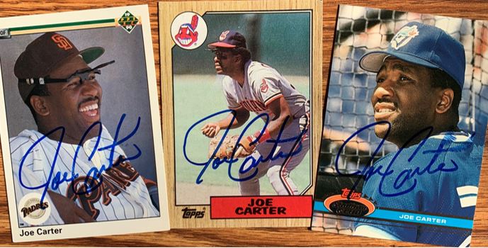 Joe Carter TTM Success