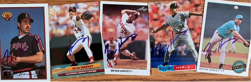 Bryan Harvey TTM Success