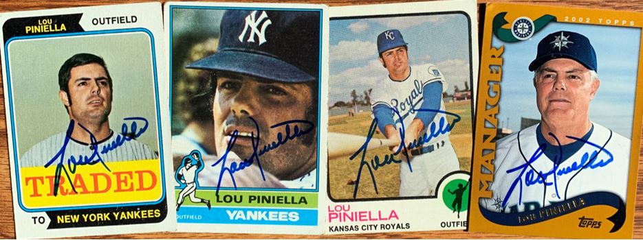 Lou Piniella TTM Success