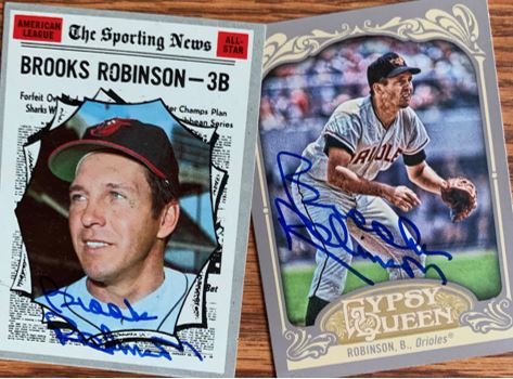 Brooks Robinson TTM Success