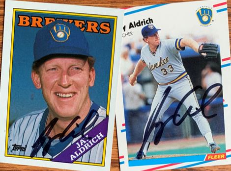 Jay Aldrich TTM Success