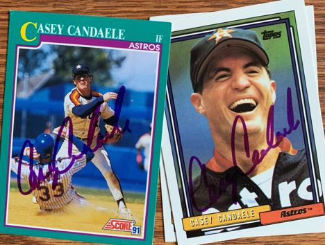 Casey Candaele TTM Success