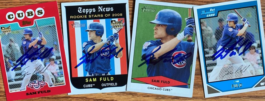 Sam Fuld TTM Success