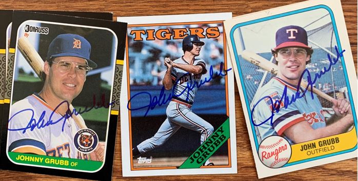 Johnny Grubb TTM Success