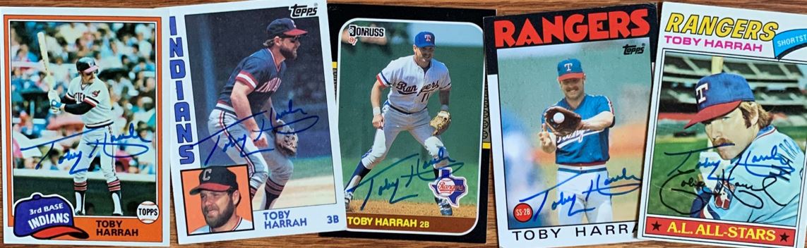 Toby Harrah TTM Success