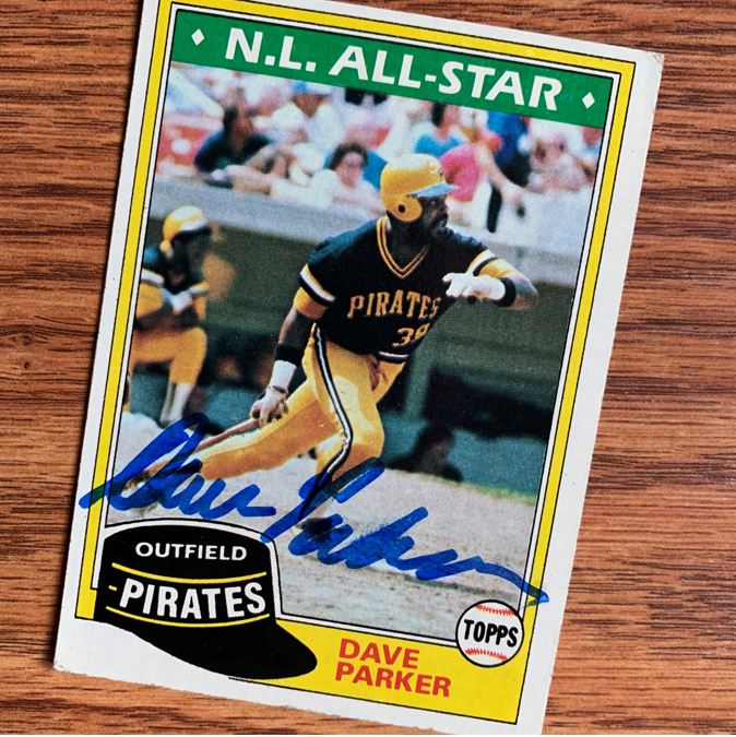 Dave Parker TTM Success