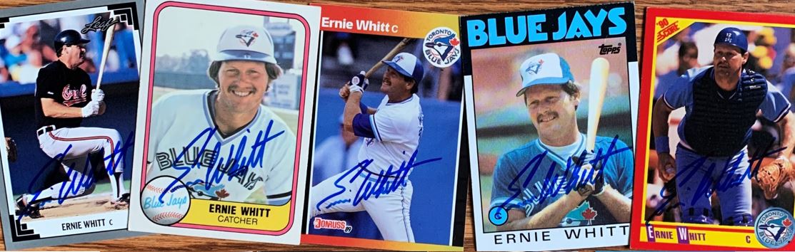 Ernie Whitt TTM Success