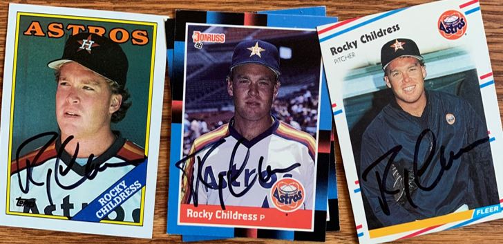 Rocky Childress TTM Success