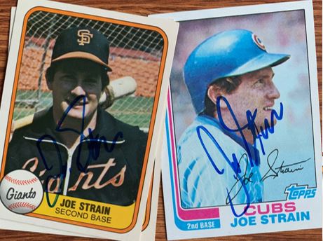 Joe Strain TTM Success