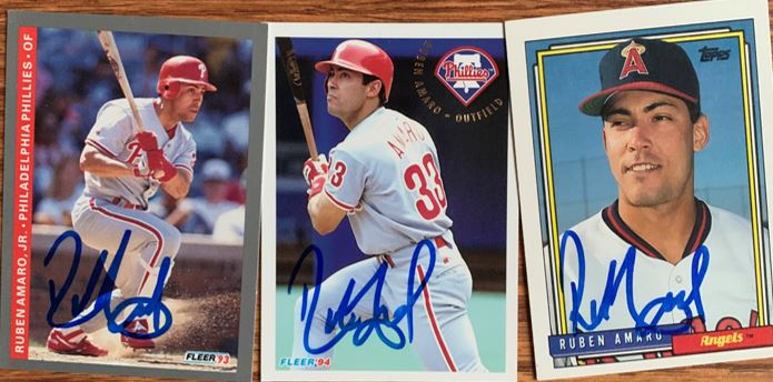 Ruben Amaro TTM Success