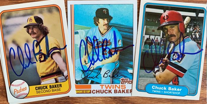 Chuck Baker TTM Success