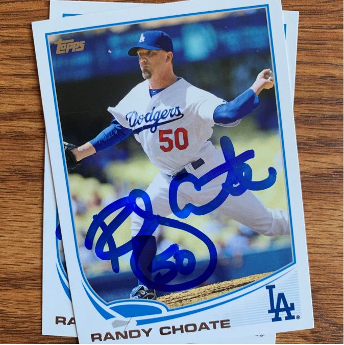 Randy Choate TTM Success